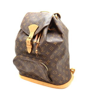 Louis Vuitton Montsouris Backpack Monogram Canvas Brown